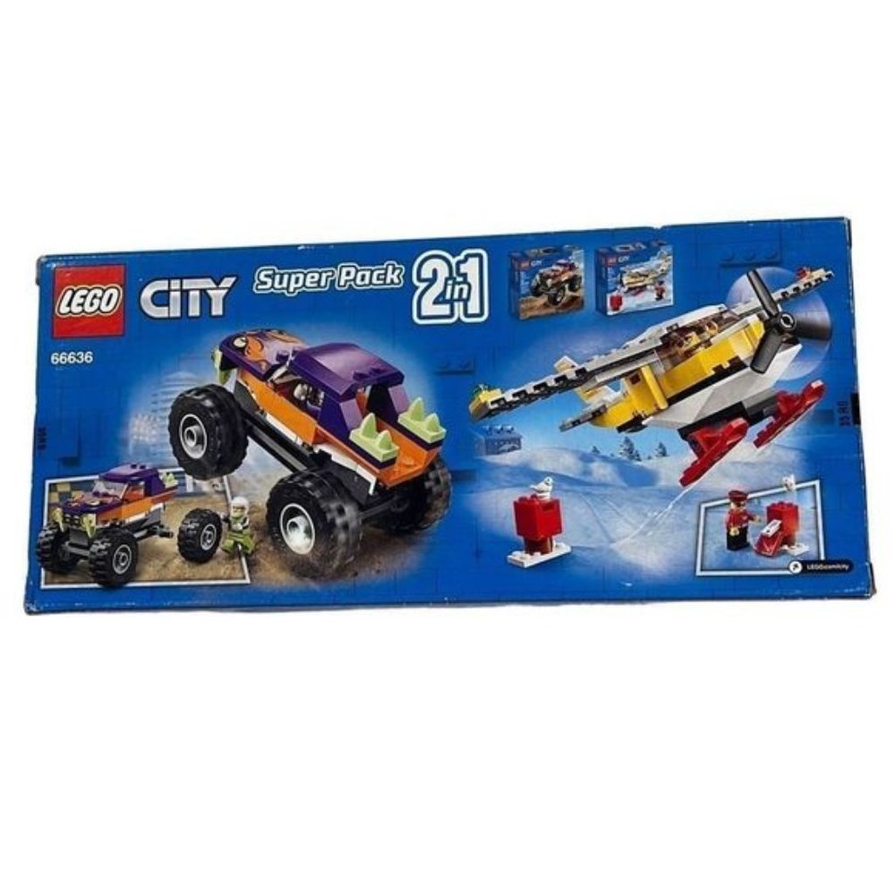 Lego City super pack 2in1 66636 New in box!